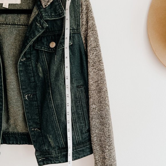 Thread & Supply | Distressed Denim Jacket | S - Picture 5 of 5